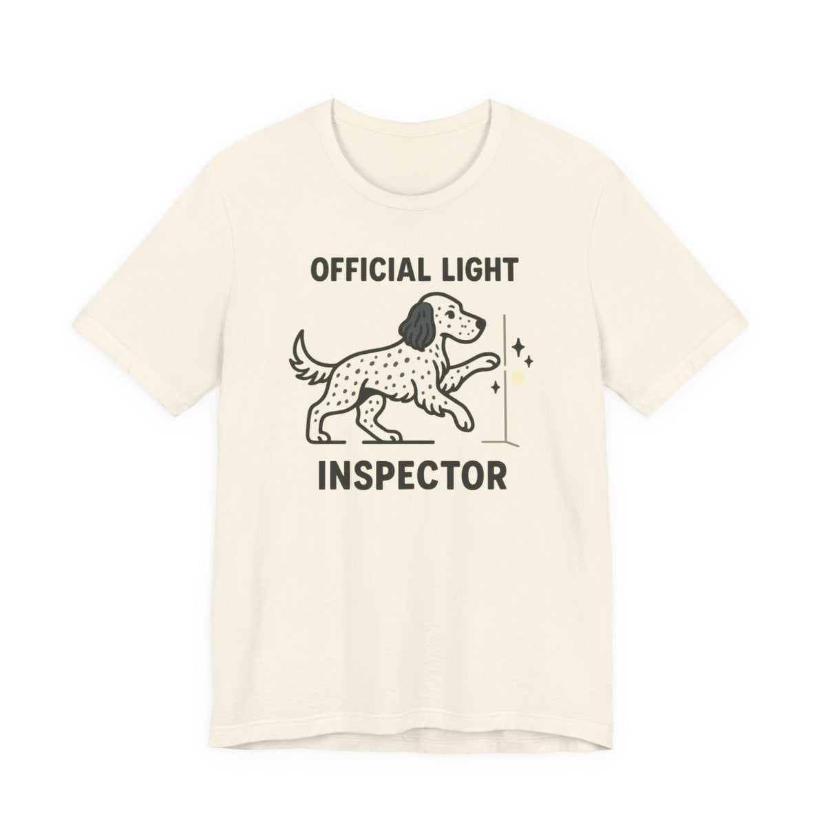 English Setter Official Light Inspector Tee