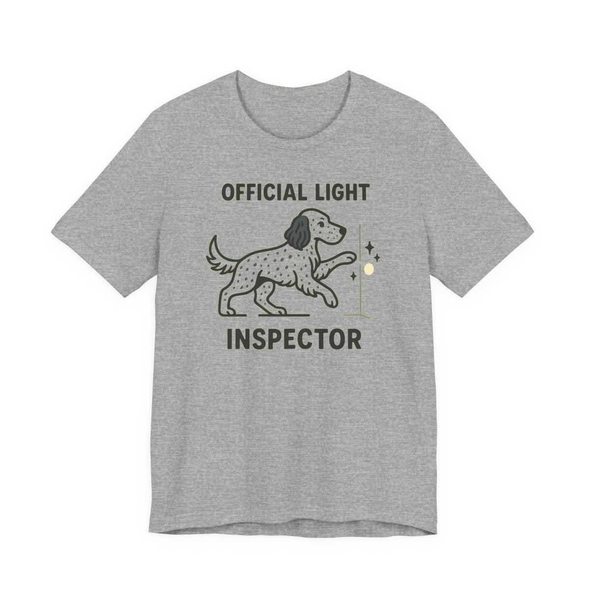 English Setter Official Light Inspector Tee