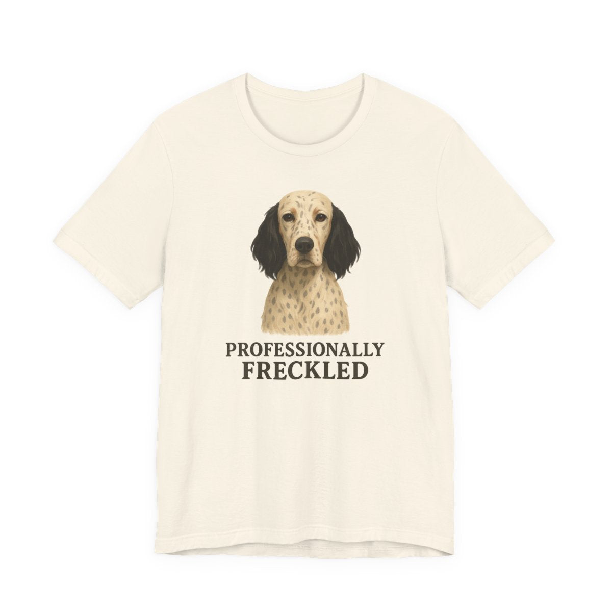 English Setter Professionally Freckled Tee