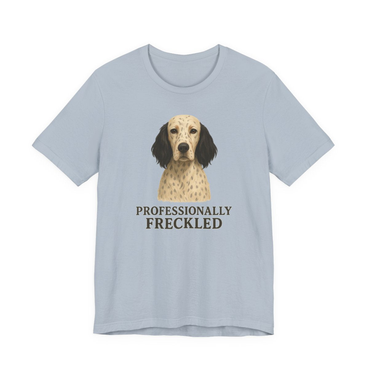 English Setter Professionally Freckled Tee