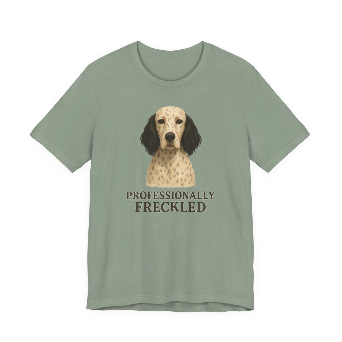 English Setter Professionally Freckled Tee