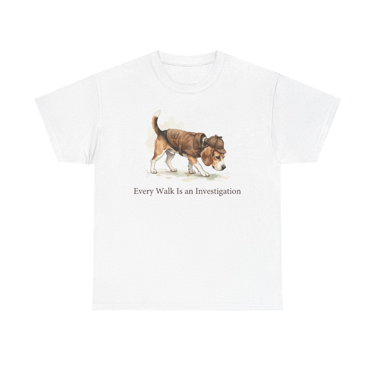 Every Walk Detective Beagle t-shirt, view 2