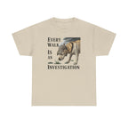 Every Walk Is an Investigation Yellow Labrador T-Shirts