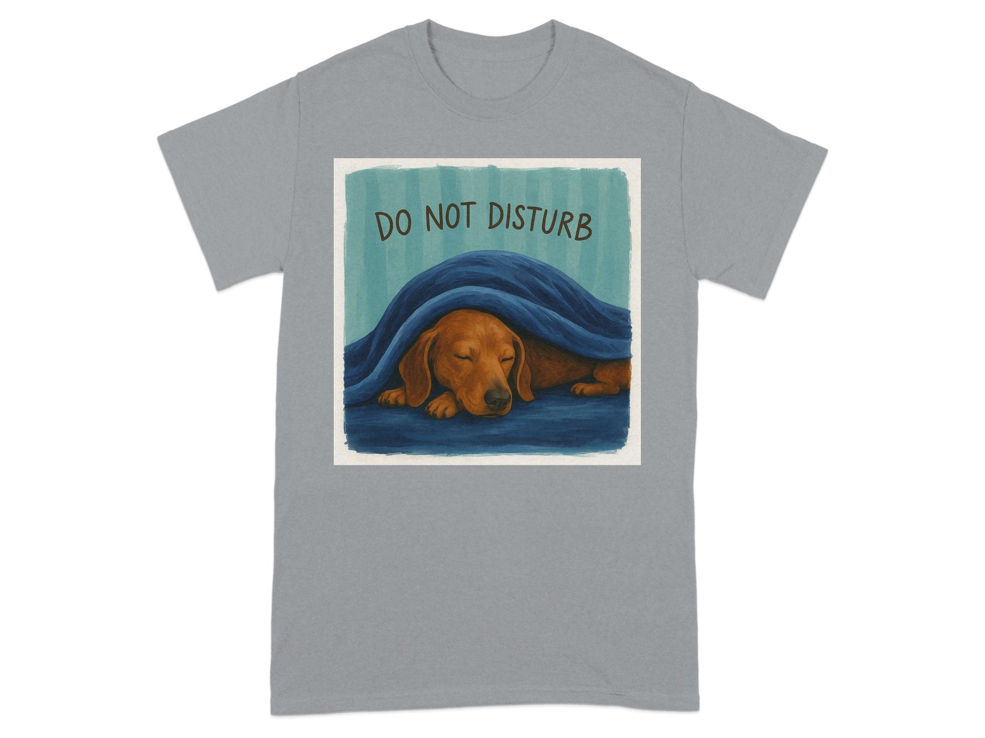 Do Not Disturb Sleeping Dog Graphic T-Shirt product type