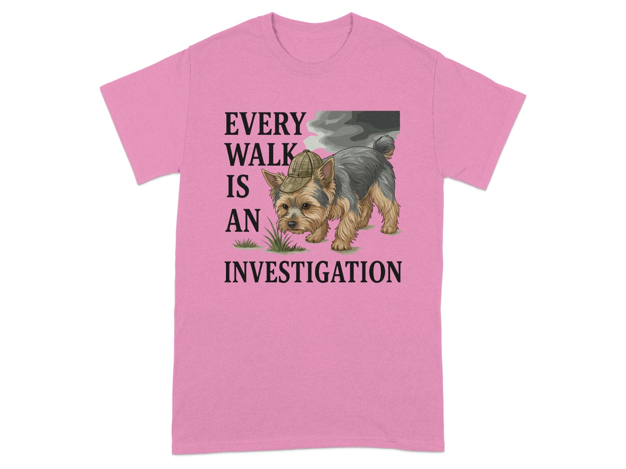 Every Walk Is An Investigation Graphic T-shirt