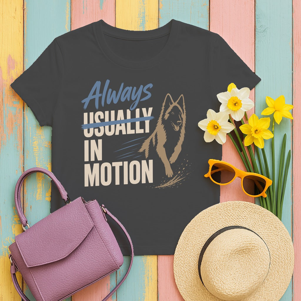 Always In Motion Tervuren T-Shirt in Dark Heather