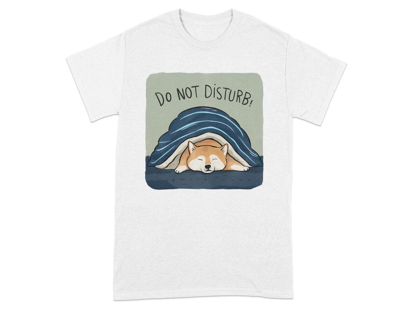 Do Not Disturb Cute Sleeping Dog Illustration product type