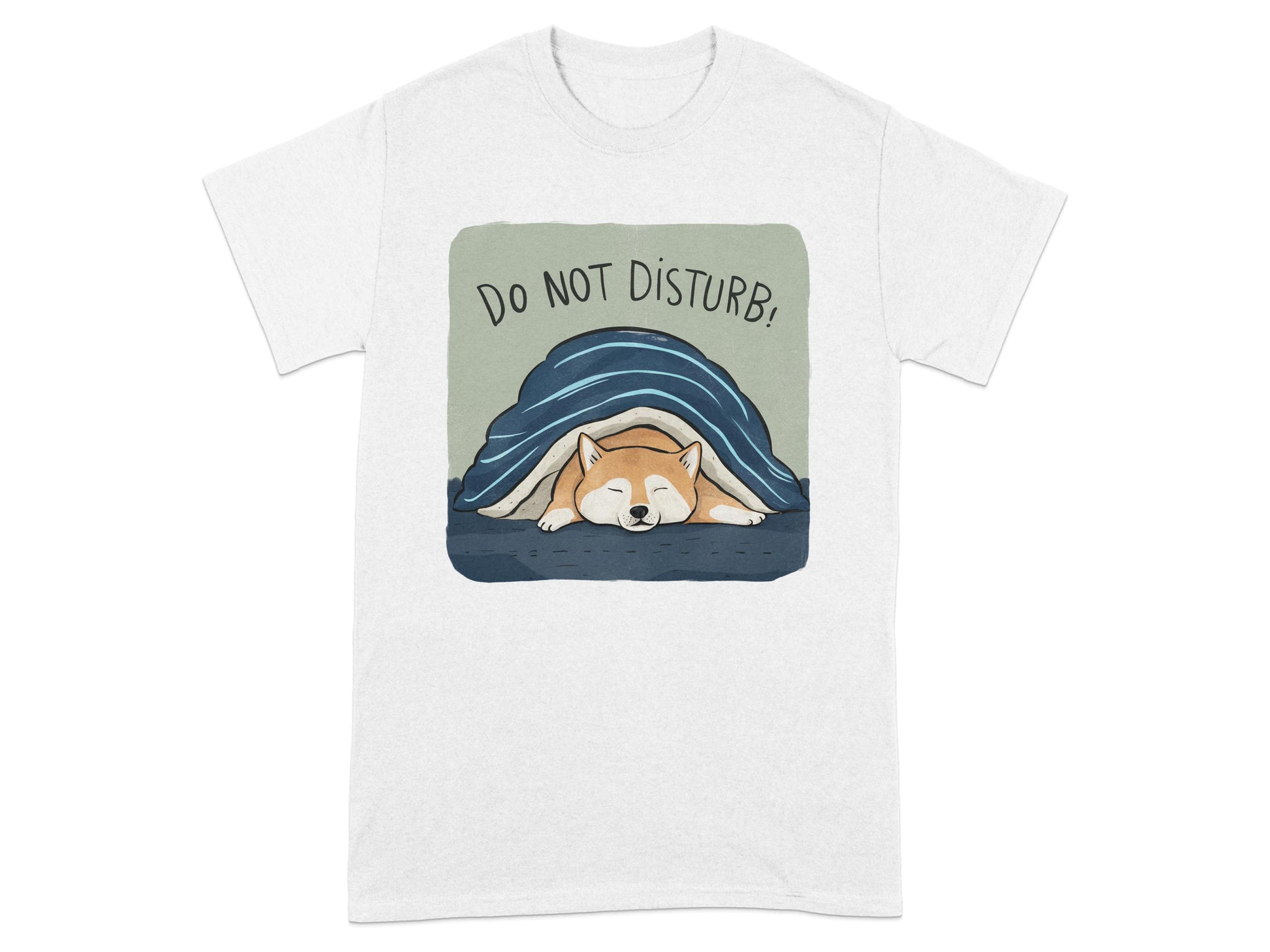 Do Not Disturb Cute Sleeping Dog Illustration product type
