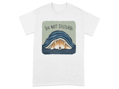 Do Not Disturb Cute Sleeping Dog Illustration product type