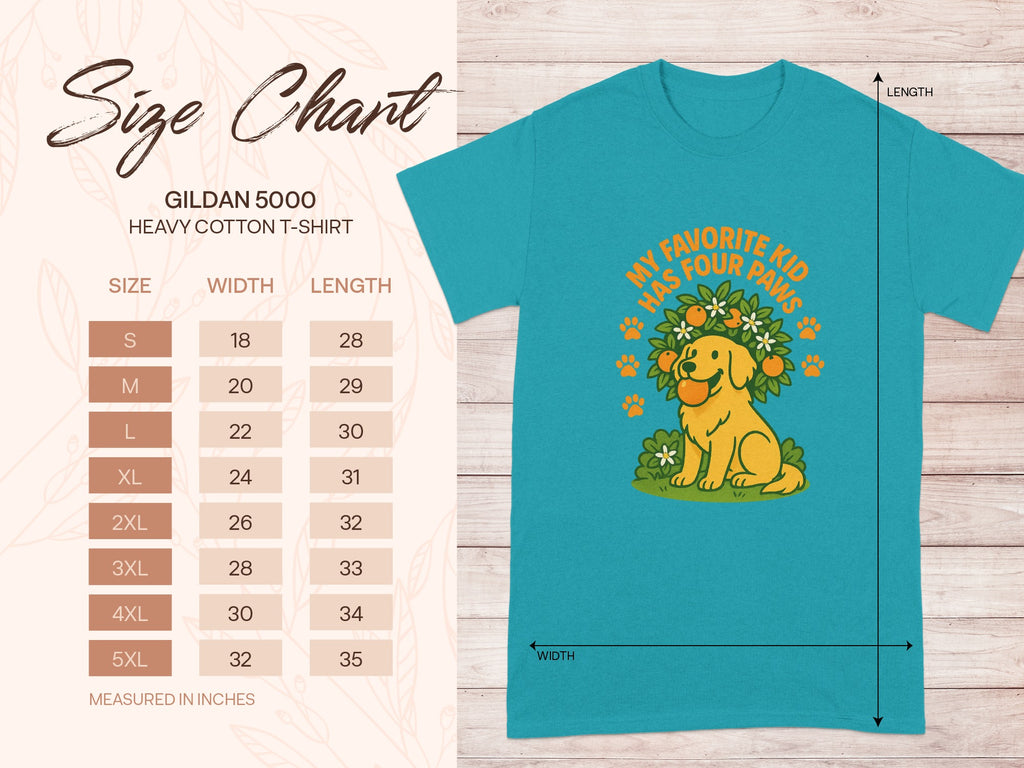 My Favorite Kid Has Four Paws Dog Lover T-Shirt product