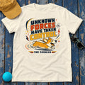 The Zoomies Control Corgi Graphic T-shirt in Natural