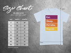 Eat Sleep Pet Labs Repeat Graphic T-shirt