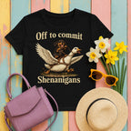 w2hero shenanigans-unleashed-dachshund-t-shirt tee flat lay hero v8