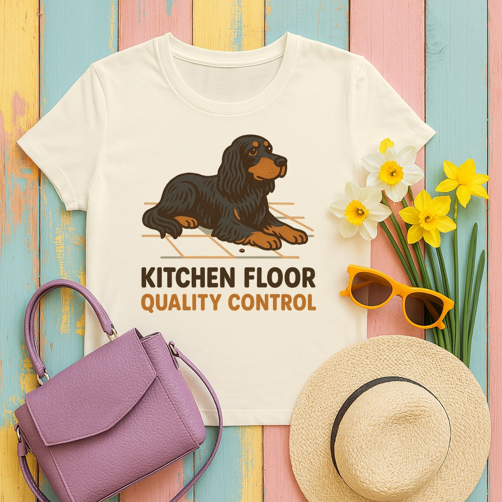 Gordon Kitchen Floor Quality Control Tee in Natural