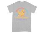 Walking My Golden Is Cheaper Than Therapy T-Shirt