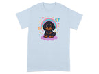 Cute Puppy with Butterflies Graphic Tee product