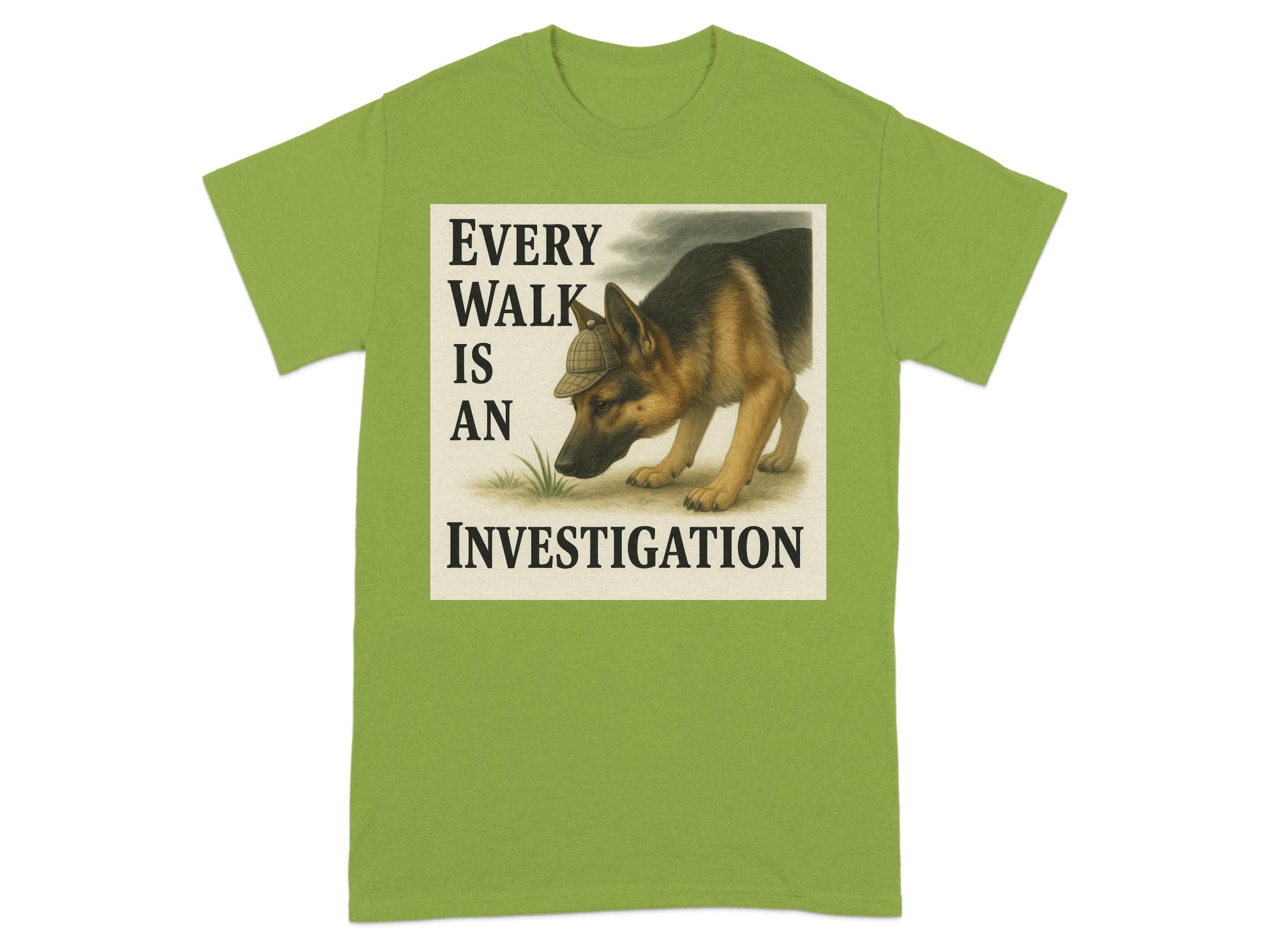 Every Walk Is An Investigation Graphic T-shirt product