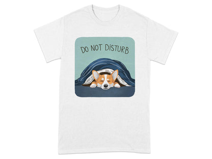 Do Not Disturb Sleeping Corgi Graphic T-shirt product type