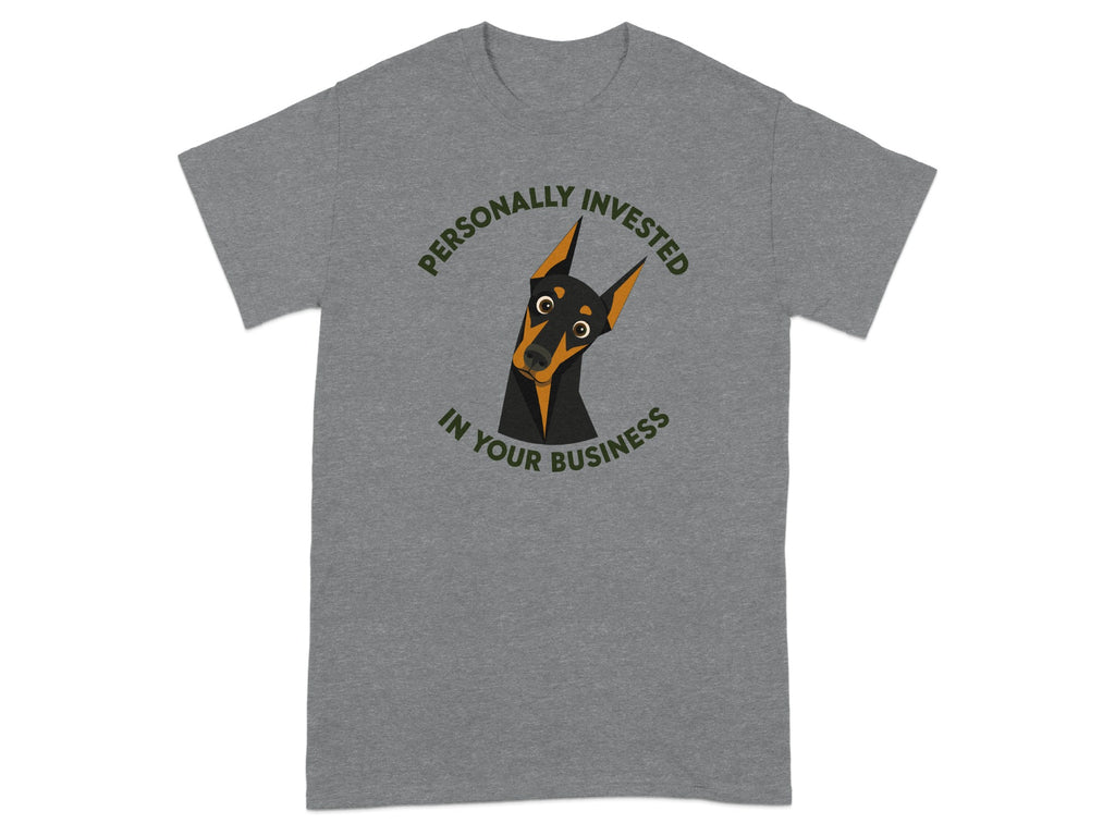 Invested Doberman T-shirt
