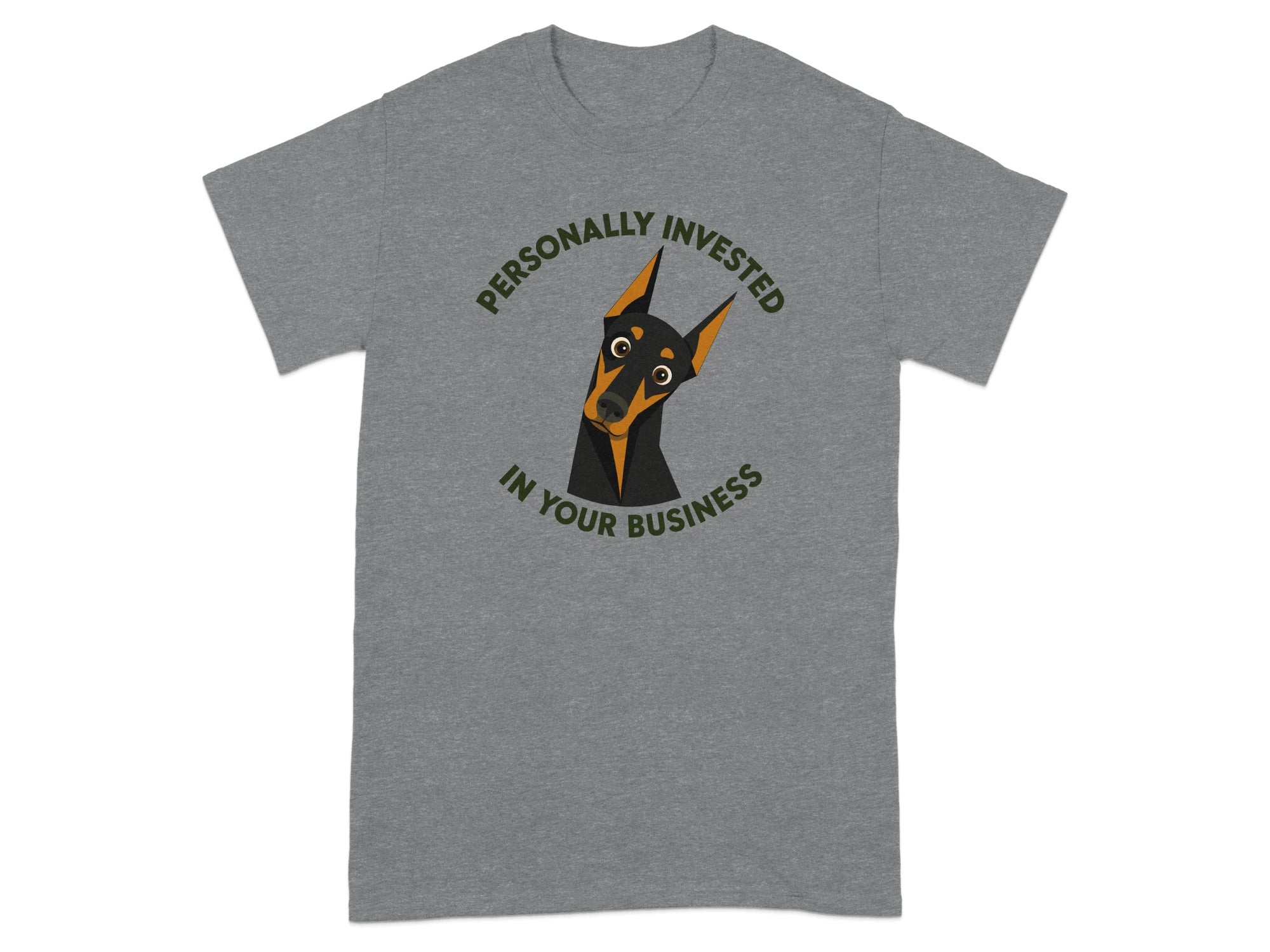 Invested Doberman T-shirt