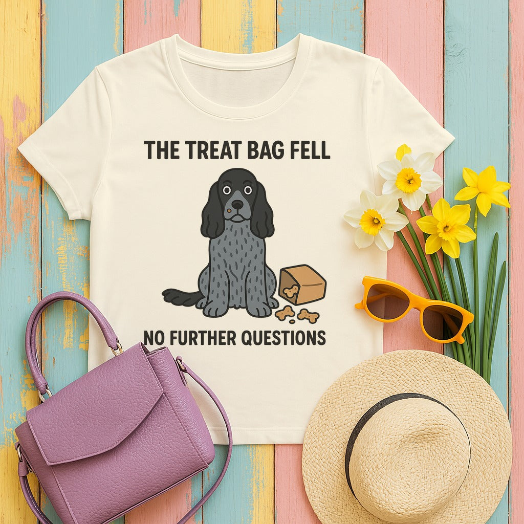 English Cocker The Treat Bag Fell Tee in Natural