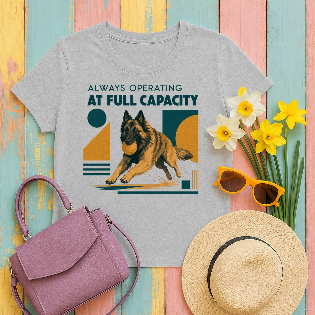 Always On Belgian Tervuren T-Shirt in Sport Grey
