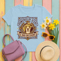 Beagle Scent & Bad Decisions Graphic T-shirt in Light Blue