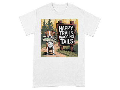 Happy Trails Wagging Tails T-shirt product