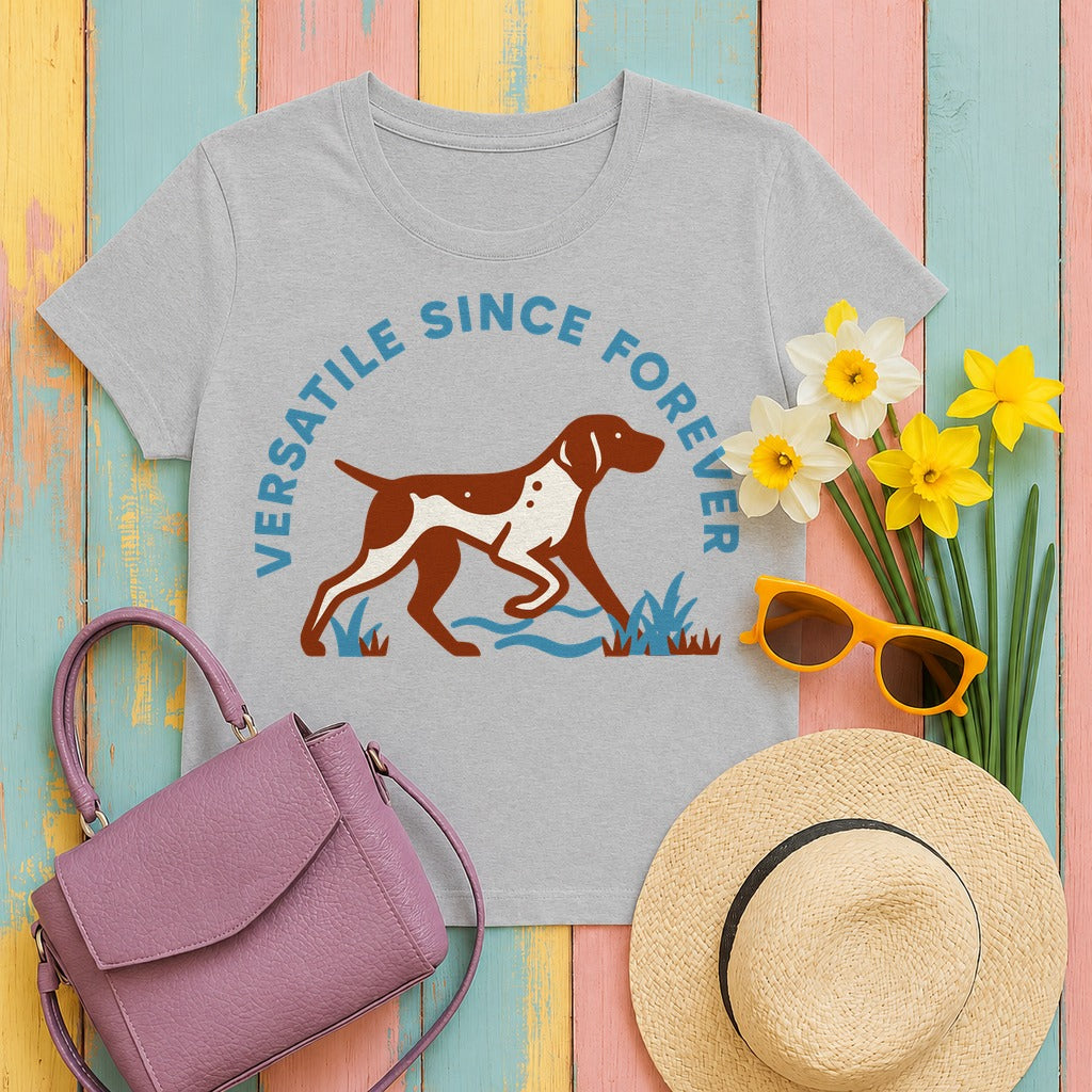 Versatile Since Forever GSP T-Shirt in Sport Grey