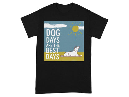 Dog Days Are The Best Days Graphic Tee product