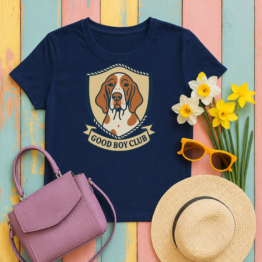 Bracco Italiano Good Boy Club Tee flat lay hero