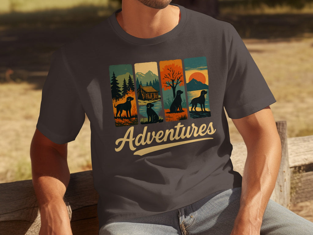 Adventures Graphic Print T-Shirt Outdoor Adventure