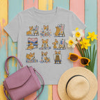 migbackfill whimsical-corgi-artist-t-shirt tee flat lay hero v8