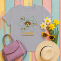 GWP Zoomies Atomic Model Tee in Athletic Heather