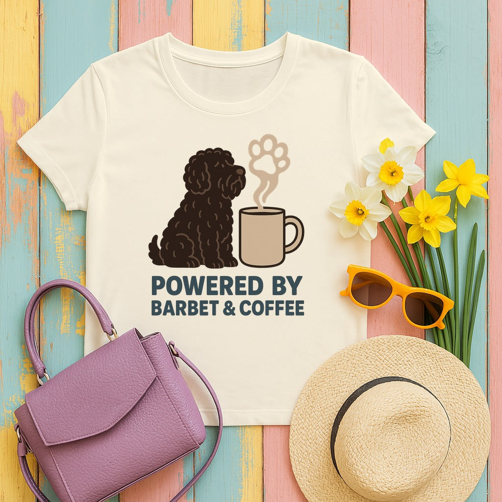 Barbet & Coffee Tee in Natural