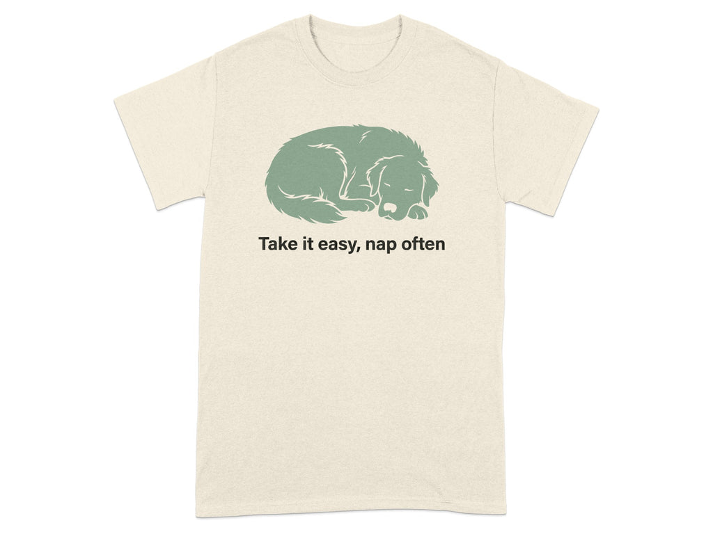 Take It Easy Nap Often Comfortable Relaxation T-Shirt