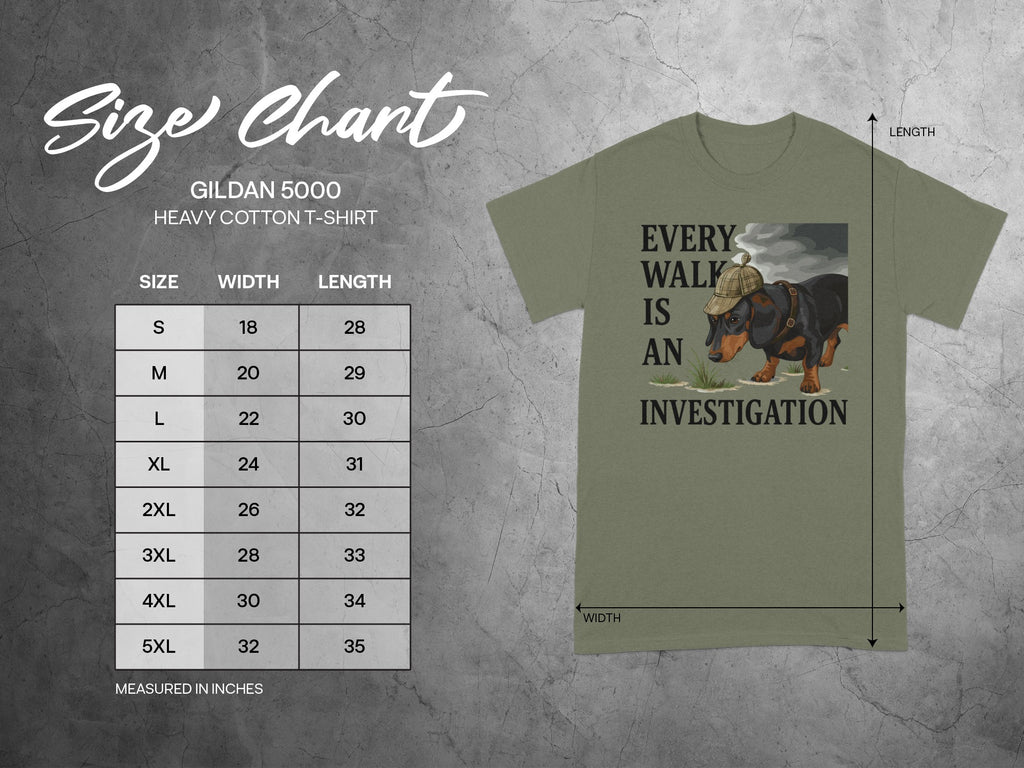 Every Walk is an Investigation T-Shirt Product