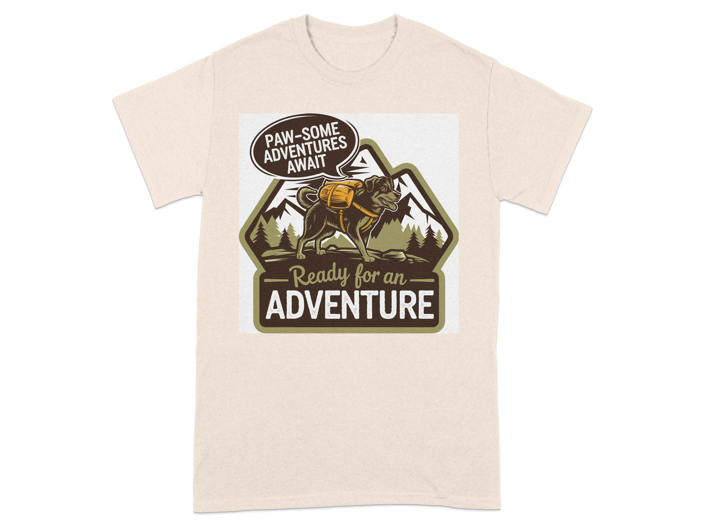 Ready for an Adventure Paw-Some Graphic T-Shirt product