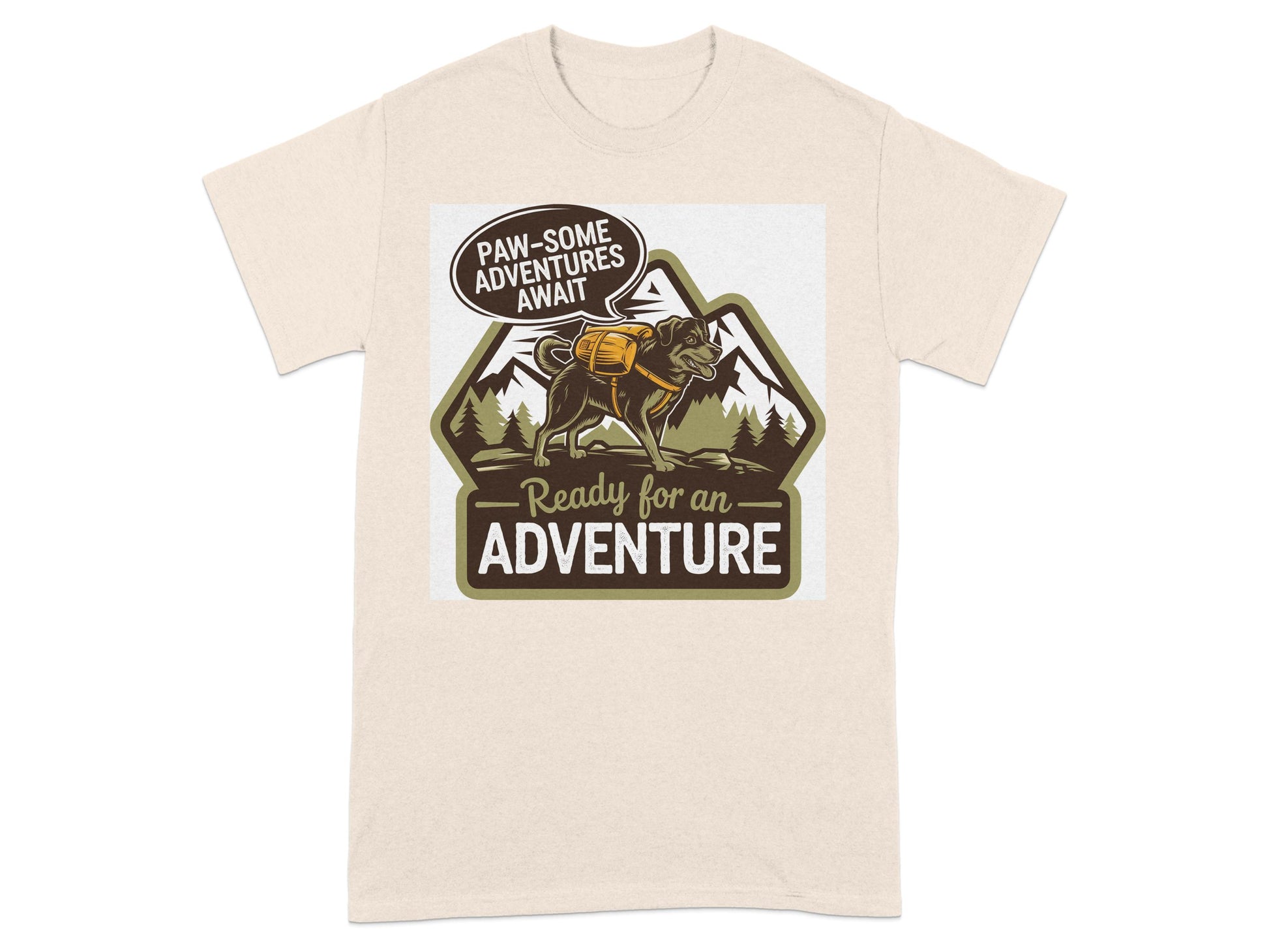 Ready for an Adventure Paw-Some Graphic T-Shirt product