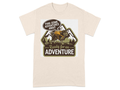 Ready for an Adventure Paw-Some Graphic T-Shirt product