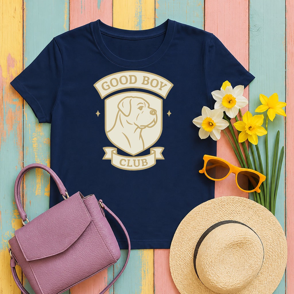 Cane Corso Good Boy Club Tee flat lay hero