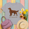 Irish Setter Fig. 1 Maximum Elegance T-shirt in Athletic Heather