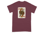 King of Hearts Dog Graphic T-Shirt
