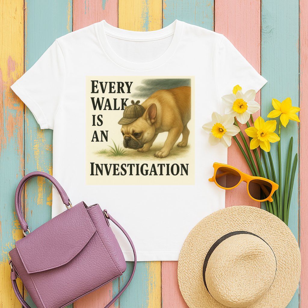 Every Walk Is An Investigation T-shirt product