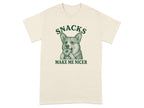 Snacks Make Me Nicer Graphic Tee Product