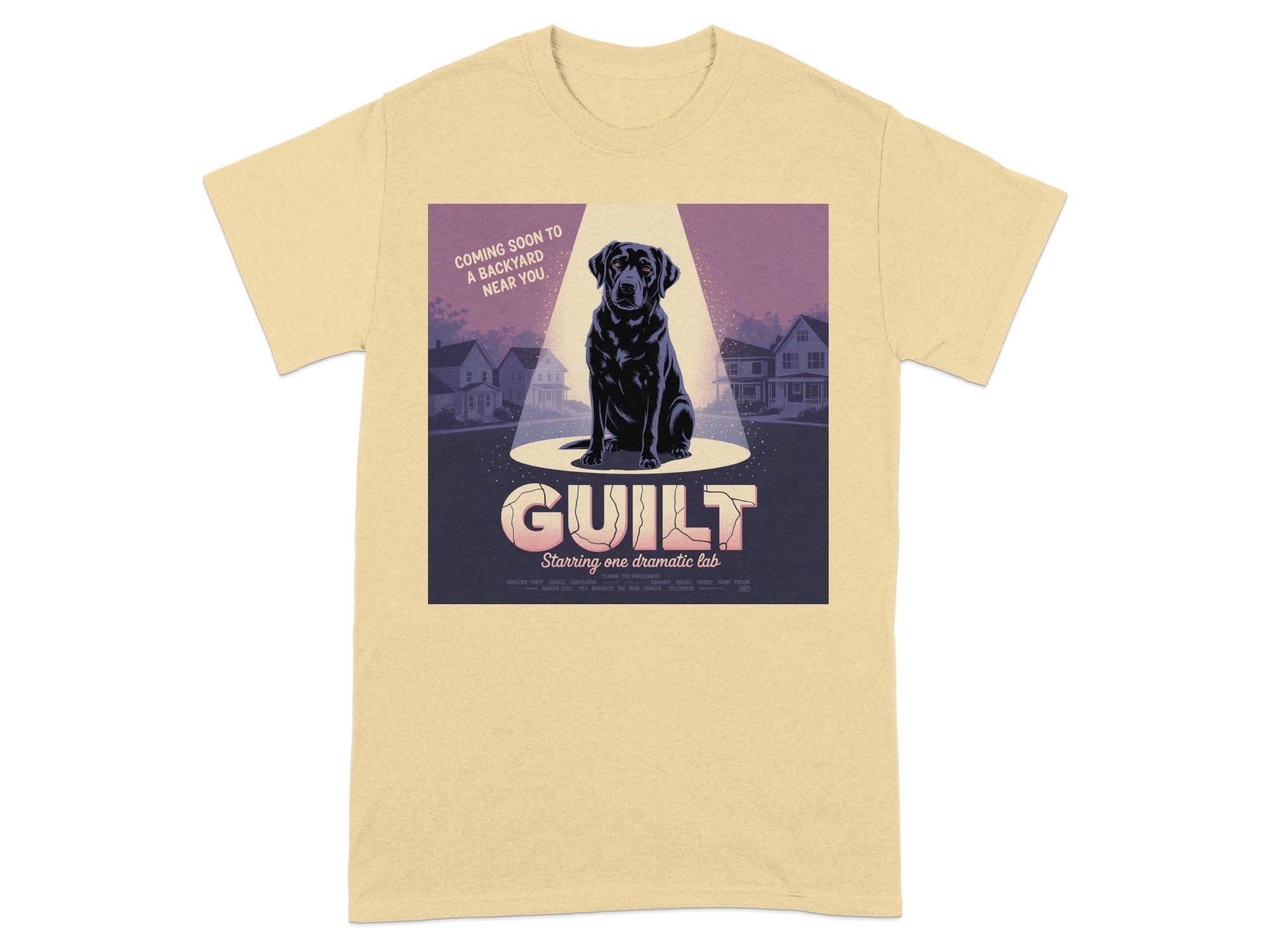 Guilt Starring One Dramatic Lab Coming Soon T-shirt