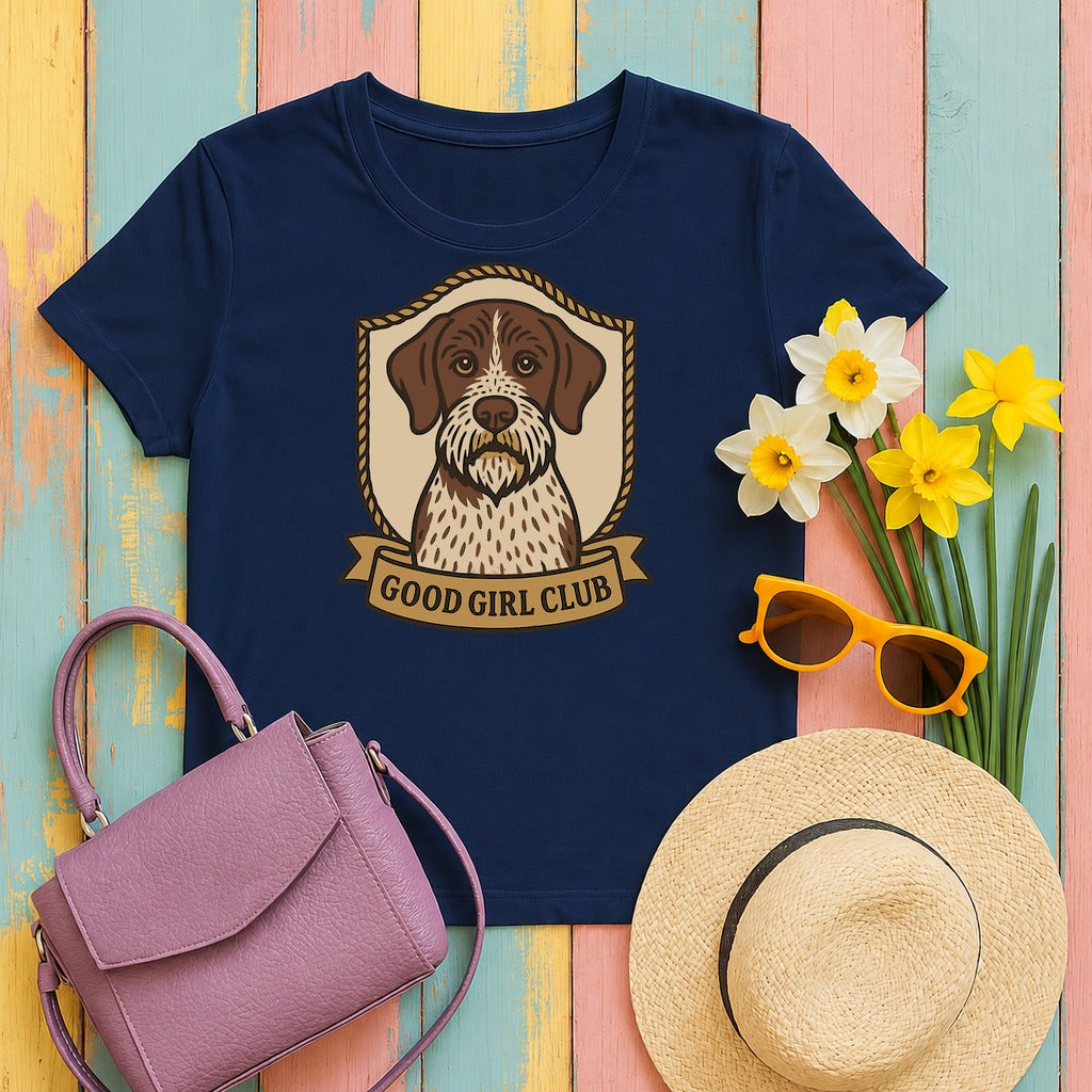 GWP Good Girl Club Tee flat lay hero