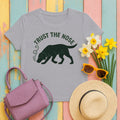 Black Lab Trust the Nose T-shirt in Athletic Heather