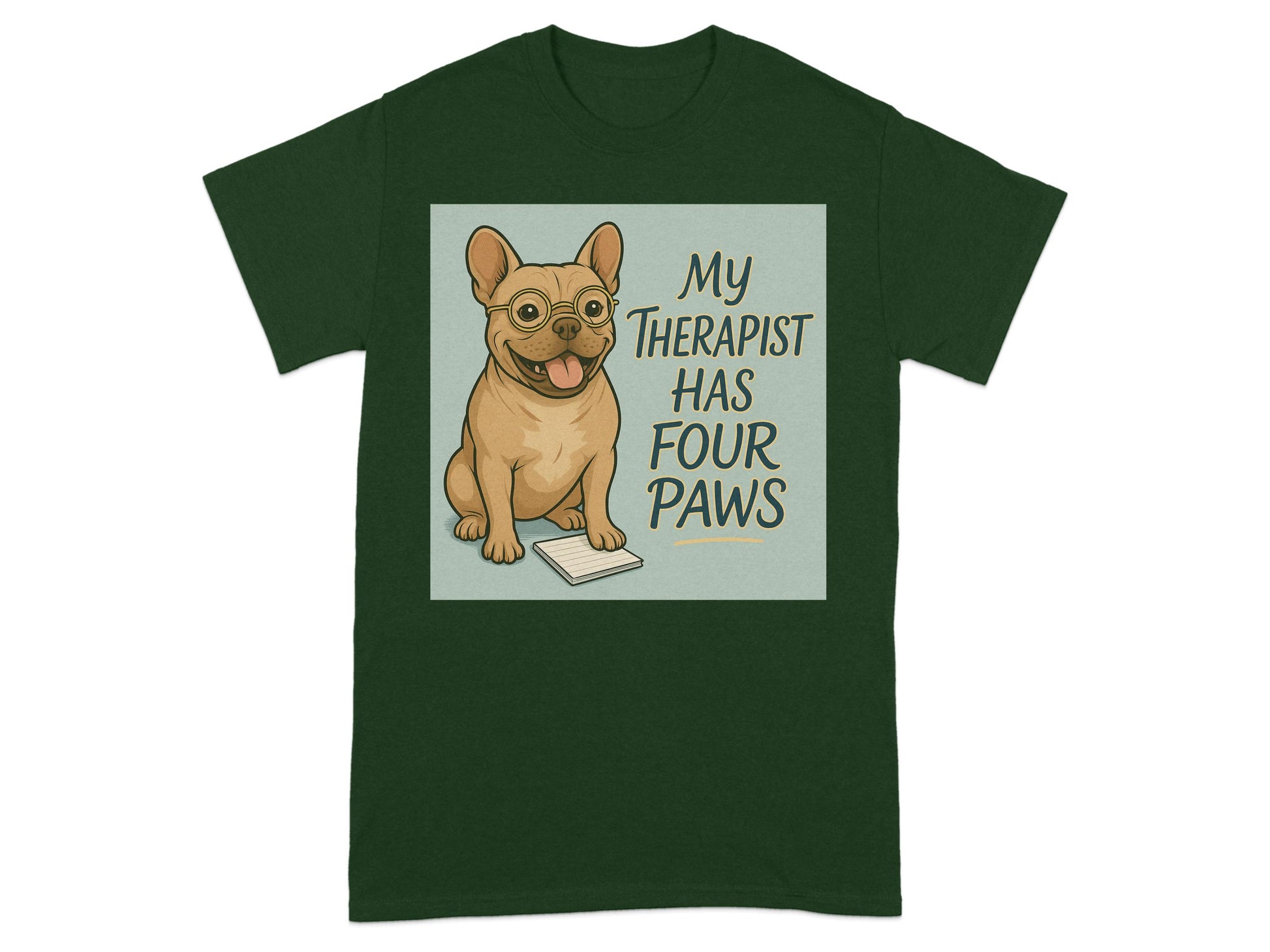 My Therapist Has Four Paws Funny Dog T-Shirt product