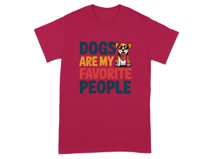 Dogs Are My Favorite People Graphic T-Shirt product type